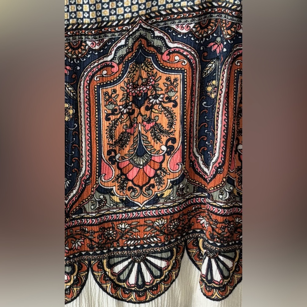 Mediterranean Chic Multi Media Pattern Printed Co… - image 9